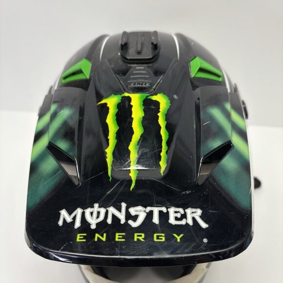 One Industries Motocross Helmet ONC Monster KOMBAT Size 57-58cm Gropro Mount DOT - Picture 8 of 15